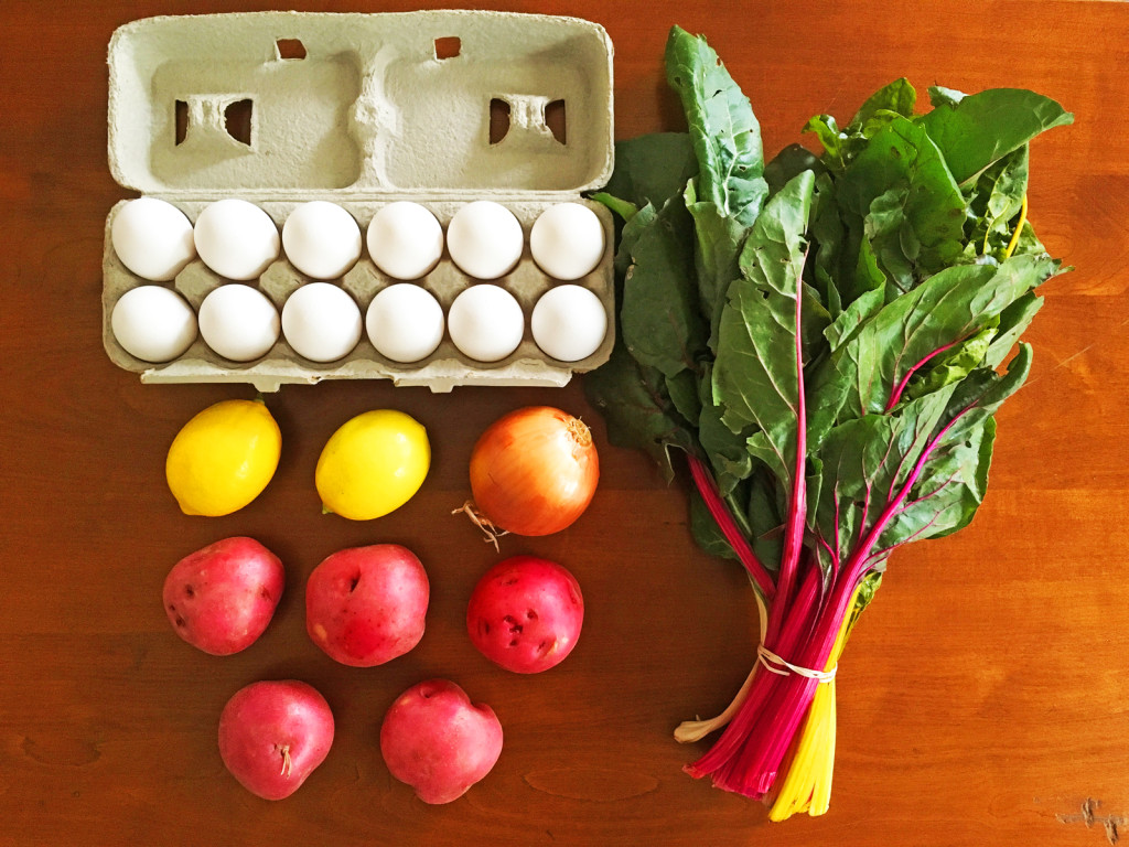 Items bought for under $10 at the Sacramento Central Farmers Market. Photo © Ben Young Landis