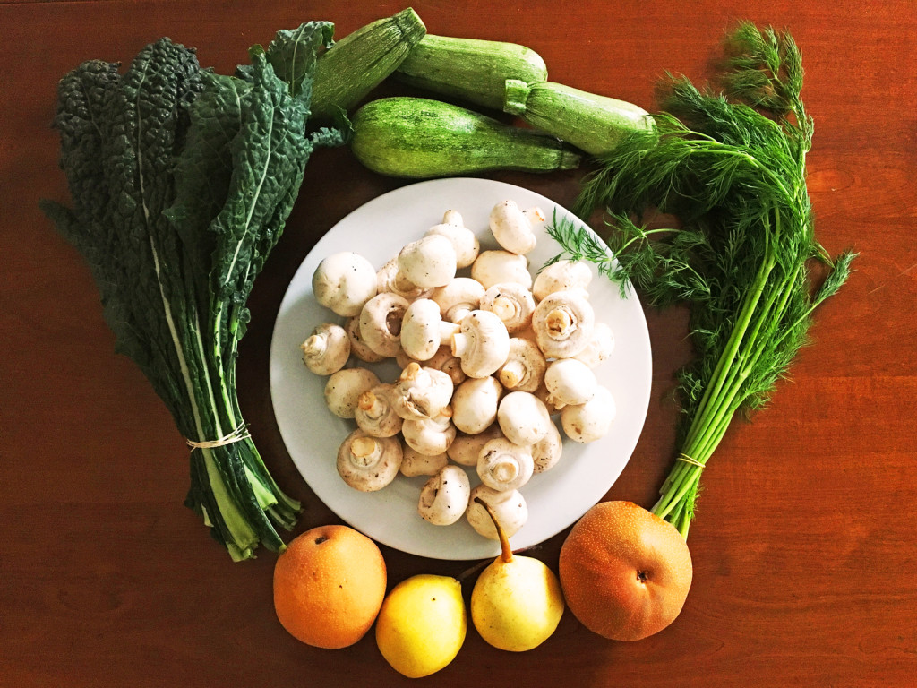 Items bought for under $10 at the Sacramento Central Farmers Market. Photo © Ben Young Landis